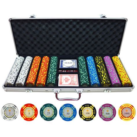 crown casino 13.5g clay poker chips